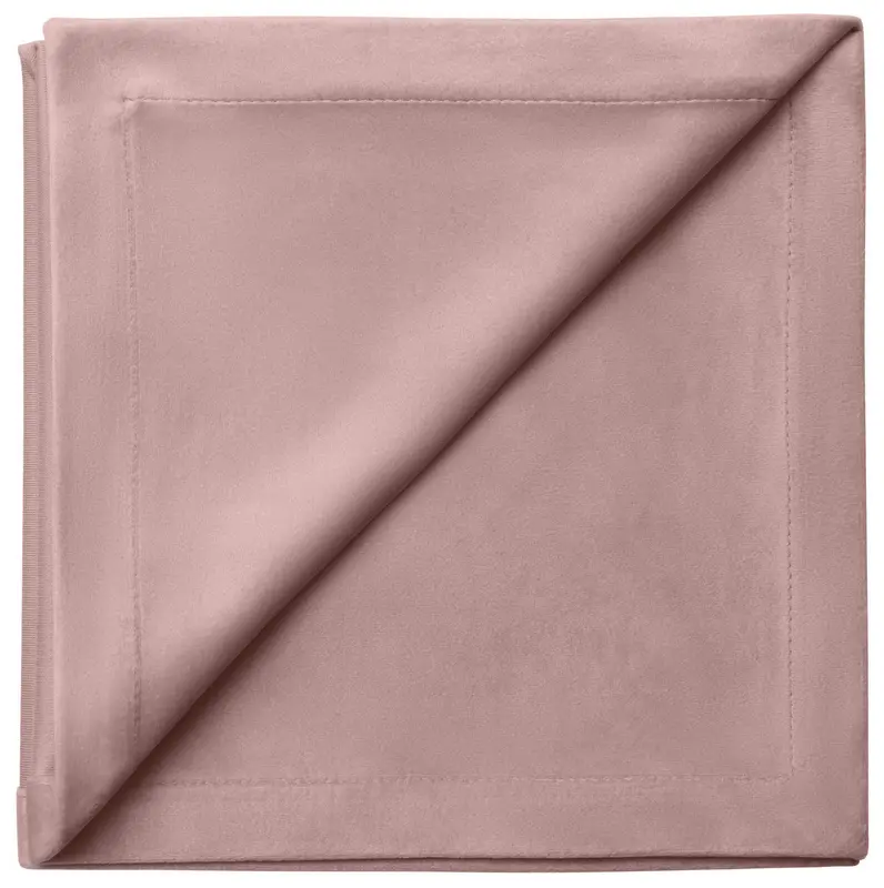 Салфетка бархатная розовая - Фото основное 1