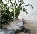 Led свеча 2х28см молочного цвета - Фото миниатюра 3
