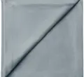Салфетка бархатная серо-голубая - Фото миниатюра 1
