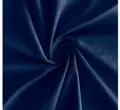 Скатерть прямая широкая бархатная темно-синяя - Фото миниатюра 2
